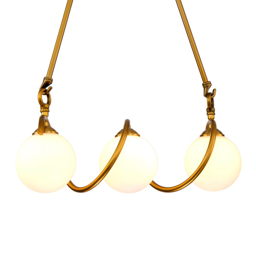 Люстра KG1212P-3 brass фото 3 Люстра KG1212P-3 brass фото 3