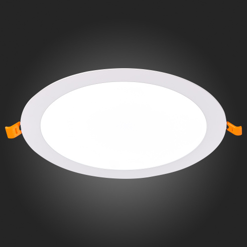 ST209.538.18 Св-к встр. Белый LED 1*18W 3000K 1 296Lm Ra80 110° IP20 D225xH8 90-265V Встраиваемые светильники фото 3