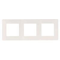 Рамка 3-постовая ЭРА 12 сатин белый 12-5103-01 Б0052519