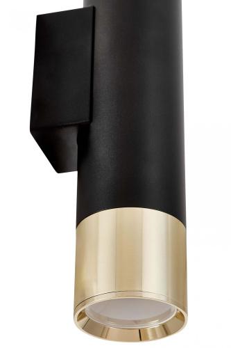 Бра Lumina Deco Tuba LDW 1101-2 BK+GD фото 4