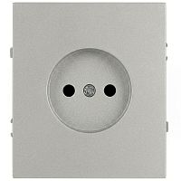 Розетка ЭРА Arktik 16-2106-03 без заземления 2P 16А-250В алюминий Б0071675