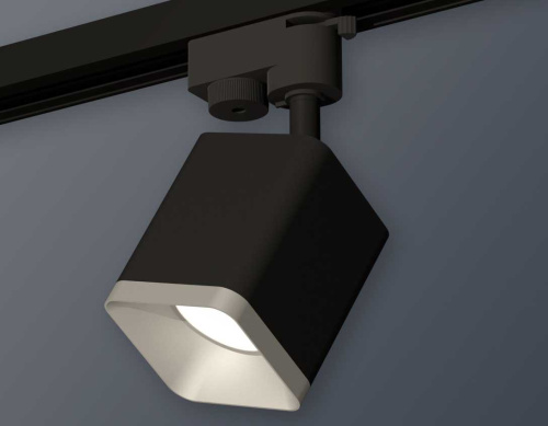 Комплект трекового светильника Ambrella light Track System XT7813002 SBK/SSL черный песок/серебро песок (A2521, C7813, N7703) фото 3