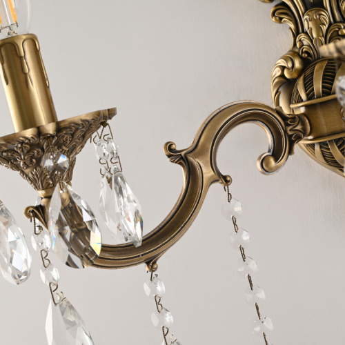 Бра с хрустальными подвесками AL7801B14/2/175 B FP Bohemia Ivele Crystal (Богемия Ивеле Кристалл) фото 6