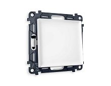 Комплект механизма 1-кл проходного выключателя AMBRELLA VOLT ALFA Белый матовый QUANT (AP1210, VM105) MA121020