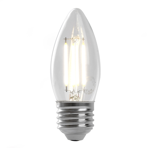 Лампа светодиодная Feron LB-66 Свеча E27 7W 230V 6400K фото 3