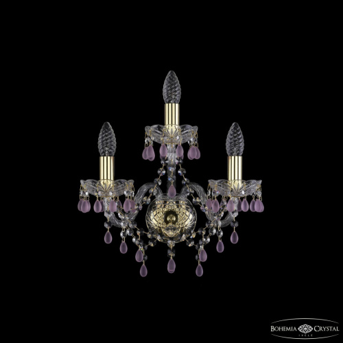 Бра хрустальные 1410B/2+1/141 G V7010 Bohemia Ivele Crystal (Богемия Ивеле Кристалл)
