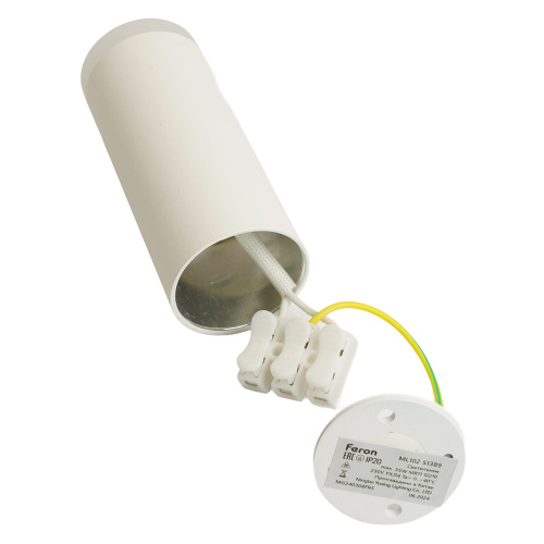Светильник потолочный Feron ML102 Barrel MR11 GU10 35W 230V, белый фото 10