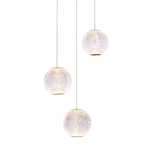 Подвесной светильник MD20001012-3A gold фото 2