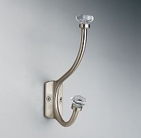 Крючок Traditional Glass Satin Nickel