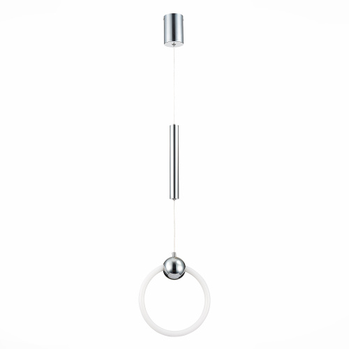 SL1578.103.01 Подвес ST-Luce Хром/Белый,Хром LED 1*15W 3000K GIERA фото 5