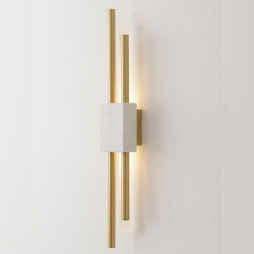 Бра Crystal Lux CARTA AP6W LED WHITE/BRASS фото 5