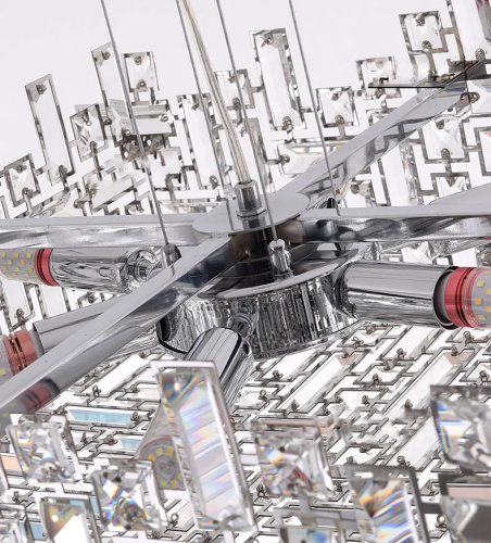 Люстра P7838-W50 chrome фото 5 Люстра P7838-W50 chrome фото 5