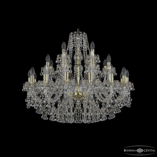 Люстра хрустальная 1409/16+8+4/300 G Люстра хрустальная 1409/16+8+4/300 G