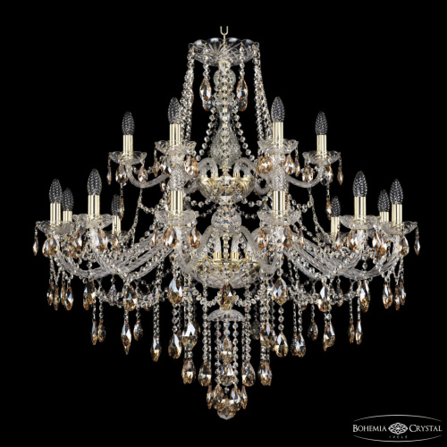 Люстра хрустальная 1415/12+6/360/2d G K721 Люстра хрустальная 1415/12+6/360/2d G K721