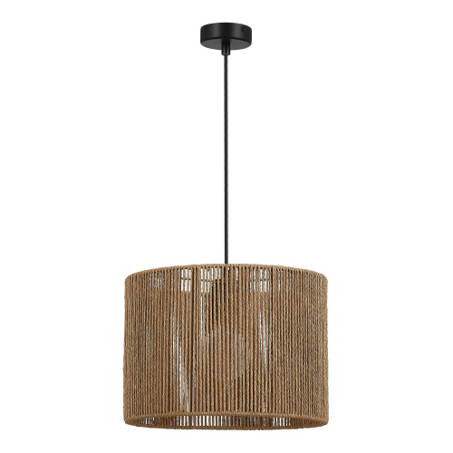 SLE6024-603-01 Светильник подвесной бежевый/черный E27 1*40W ETTAN