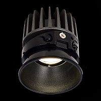ST851.438.07.1 Светодиодный модуль Черный LED 1*7W 3000K 560Lm Ra>90 36° IP20 D69xH75 220-240V SHIFT