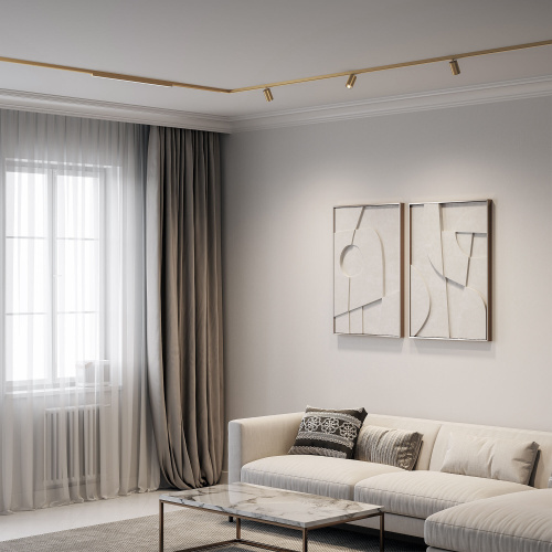 Brass Line Трековый светильник 10W 4000K латунь 85525/01 фото 8