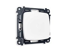 Комплект механизма 1-кл выключателя AMBRELLA VOLT с подсветкой 5600K OMEGA Белый матовый QUANT (OP1220, VM101, G14W) MO122015