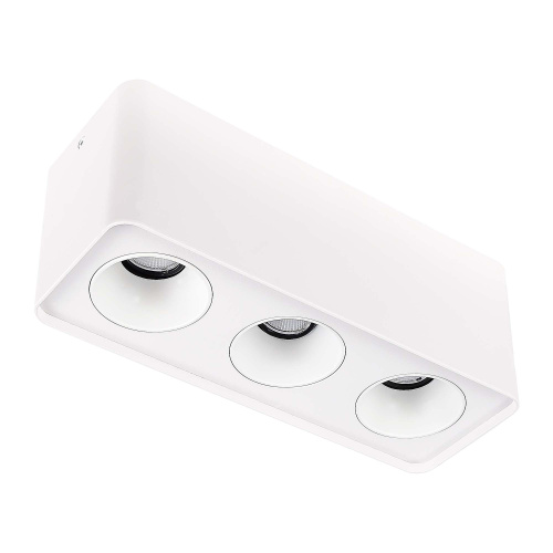 ST053.502.03 Накладной корпус для светодиодного модуля серии ST850, ST851 ST-Luce Белый SHIFT фото 2