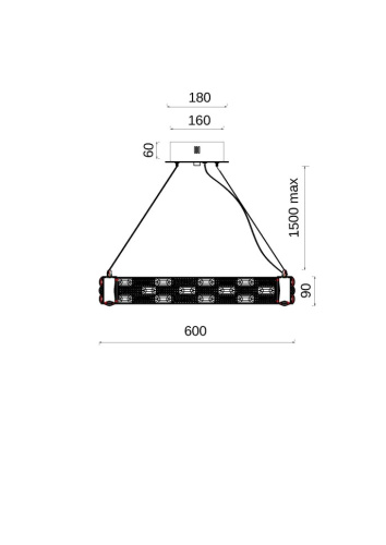 Люстра подвесная Festo Chrome FL1052-7P фото 7 Люстра подвесная Festo Chrome FL1052-7P фото 7