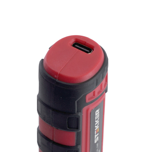 Паяльник беспроводной 8W, нихромовый нагреватель, 1800 mAh, 5В, красный/черный, PLE801-08 фото 6