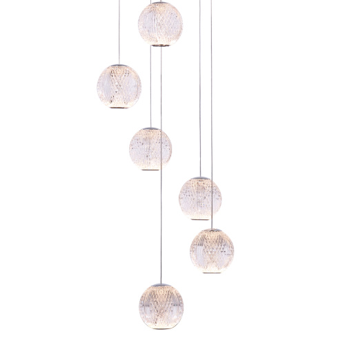 Подвесной светильник MD20001012-14A chrome фото 2