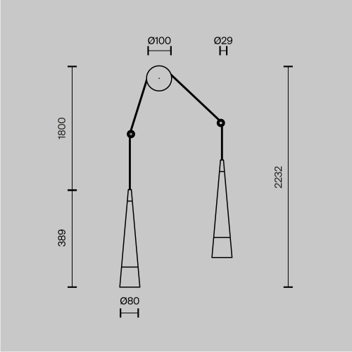 Настенный светильник (бра) Maytoni P090WL-L24CH3K фото 14