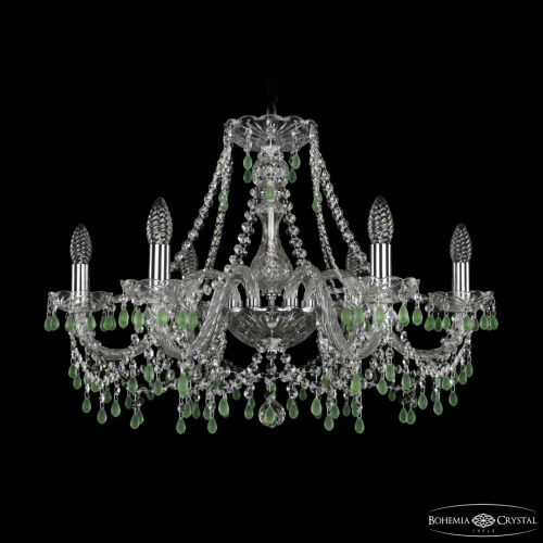 Люстра хрустальная 1410/6/240 Ni V5001 Bohemia Ivele Crystal (Богемия Ивеле Кристалл)