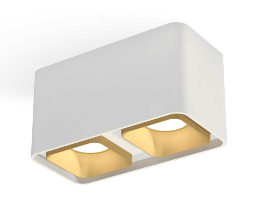 Комплект накладного светильника Ambrella light Techno Spot XS7850004 SWH/SGD белый песок/золото песок (C7850, N7704)