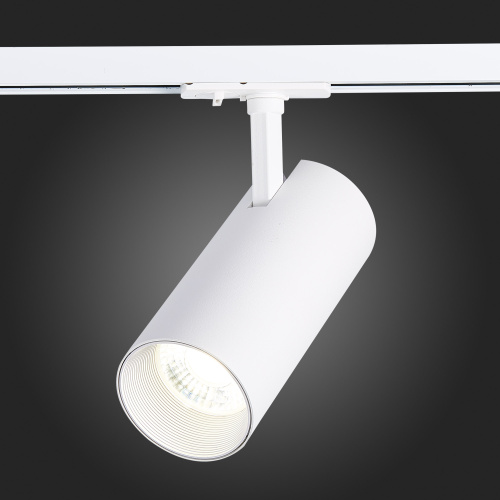 ST350.536.30.24 Св-к трек. Белый LED 1*30W 3000K 2 700Lm Ra?80 24° IP20 L177xW77xH204 100-240V BASE фото 3