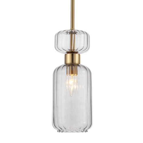 Подвесной светильник Escada 1141/1S E14*60W Antigue copper/Smoke фото 3