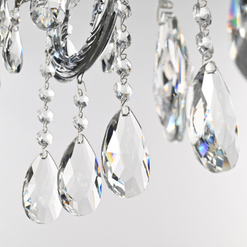 Люстра с хрустальными подвесками AL79101/6/175 A Ni Bohemia Ivele Crystal (Богемия Ивеле Кристалл) фото 7