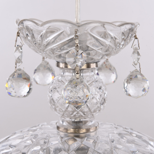 Подвесной светильник с хрусталём 14781P/22 Ni R Bohemia Ivele Crystal (Богемия Ивеле Кристалл) фото 3