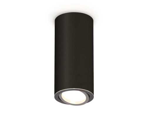 Комплект накладного светильника Ambrella light Techno Spot XS7443003 SBK/PSL черный песок/серебро полированное (C7443, N7003)