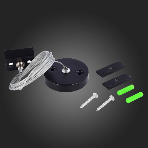 ST030.409.22 Тросовый подвес для трехфазного шинопровода ST-Luce Черный TRACE фото 2