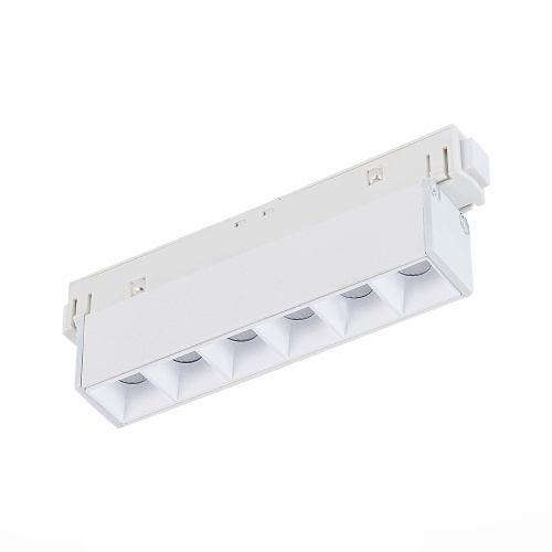 ST361.536.06 Магнитный трековый светильник белый LED 1*6W 3000K 532Lm Ra>80 36° IP20 L115xW22xH44 48 SKYLINE 48 фото 2