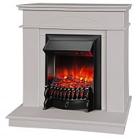 Электрокамин RealFlame Stella Theodor BG латте с очагом Fobos Lux Black RC