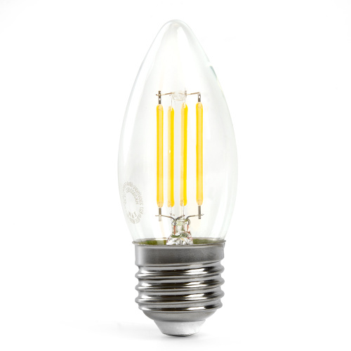 Лампа светодиодная Feron LB-66 Свеча E27 7W 230V 6400K фото 4