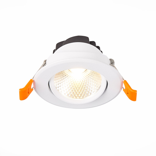 ST211.538.08.36 Св-к встр. Белый LED 1*8W 3000K 640Lm Ra80 36° IP20 D86xH50 220-240V Встраиваемые светильники фото 4