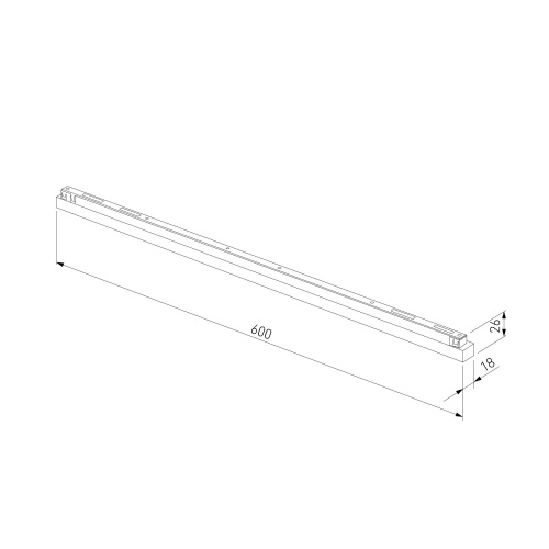 Brass Line Трековый светильник 24W 4000K латунь 85527/01 фото 5