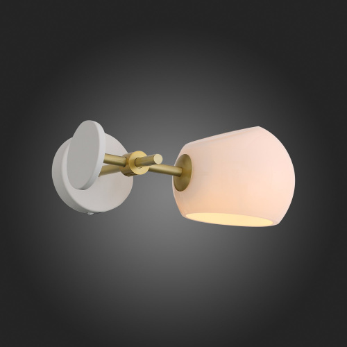 SL434.501.01 Бра ST-Luce Белый/Белый E14 1*40W CALMARE фото 6