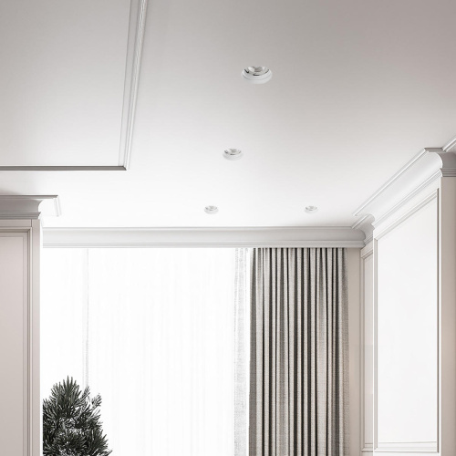 10356C Гипсовый встраиваемый светильник под покраску LOFT IT Ghost фото 3