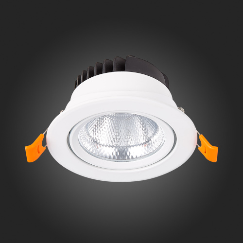 ST211.538.10.36 Св-к встр. Белый LED 1*10W 3000K 750Lm Ra80 36° IP20 D109xH65 220-240V Встраиваемые светильники фото 6