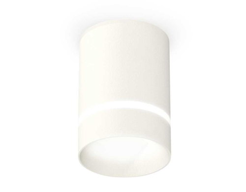 Комплект накладного светильника с акрилом Ambrella light XS6301061 SWH/FR белый песок/белый матовый MR16 GU5.3 (C6301, N6228)