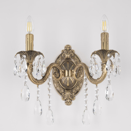 Бра с хрустальными подвесками AL7901B10/2/175 B FP Bohemia Ivele Crystal (Богемия Ивеле Кристалл) фото 4