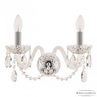 Бра хрустальные 101B/2/165 Ni Bohemia Ivele Crystal (Богемия Ивеле Кристалл)