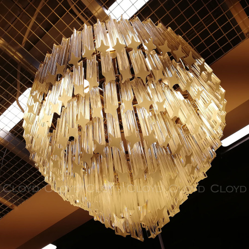 Люстра Cloyd ORATORIA C8 / Ø53 см - золото (арт.10307) фото 3