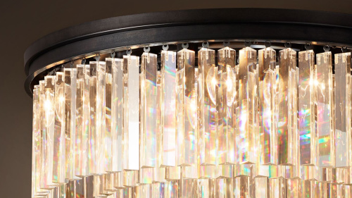 Потолочный светильник Odeon 10B/P black/clear фото 3