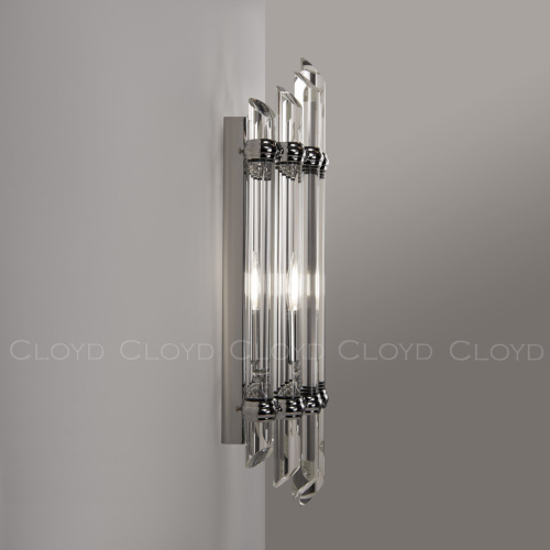Бра Cloyd HARP W1 / выс. 50 см - хром (арт.20149) фото 5 Бра Cloyd HARP W1 / выс. 50 см - хром (арт.20149) фото 5