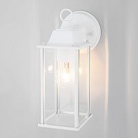 Уличный настенный светильник Brick белый IP33 1008D белый